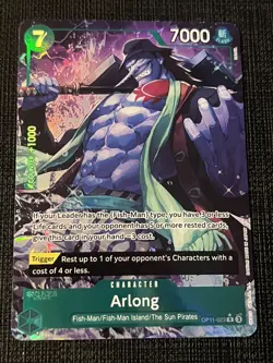 Arlong (Alternate Art) [OP11 - OP11-023] - NM [Foil] TCG One Piece - Image 1