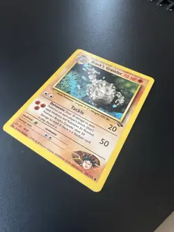 Brock’s Graveler 34/132 Gym Challenge Unlimited 2000 Pokemon Card Uncommon LP - Image 3