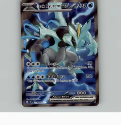 BLACK KYUREM EX 218/191 ULTRA RARE SURGING SPARKS POKEMON NM - Image 1