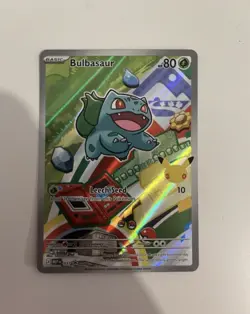 Kanto Starters First Partner Illustration Promos 30th Anniversary Pokemon NM TCG - Image 3