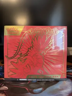 Pokemon TCG Scarlet and Violet ETB Elite Trainer Box Koraidon New See Pictures - Image 1