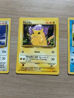 Pokemon TCG - Base Set Unlimited Bundle - 3 Cards [Common] - Image 3