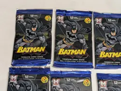 8x Metax Batman Booster 12 Card Packs Trading Card Game 2018 Panini TCG - Image 2