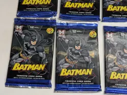 8x Metax Batman Booster 12 Card Packs Trading Card Game 2018 Panini TCG - Image 4