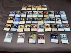 MTG WIZARDS themed Magic The Gathering Card Lot + Xtras - Image 1