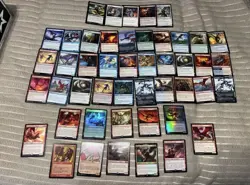 MTG XL DRAGONS/ DRACONIC themed MTG magic the gathering card Lot+ Drakes+xtras ! - Image 1