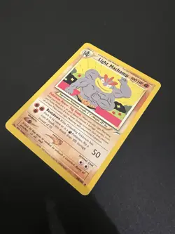 Light Machamp 25/105 Neo Destiny Unlimited 2002 Pokemon Card Rare LP - Image 3