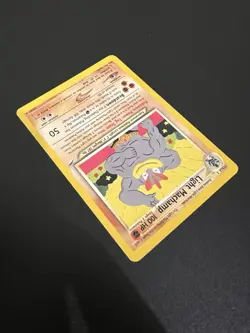 Light Machamp 25/105 Neo Destiny Unlimited 2002 Pokemon Card Rare LP - Image 4