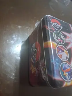 2023 Pokemon Scarlet & Violet Charizard Lunch Box Tin New Factory Sealed - Image 2