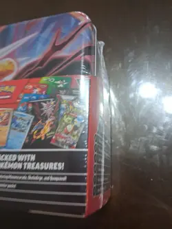 2023 Pokemon Scarlet & Violet Charizard Lunch Box Tin New Factory Sealed - Image 3