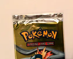 Pokemon Typhlosion Neo Genesis Booster Pack WOTC (LightU) Read desc - Image 2
