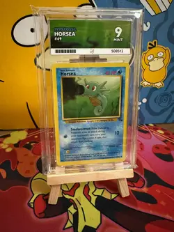 ACE 9 - Horsea 49/62 Fossil 1999 Common Pokemon TCG - Image 1