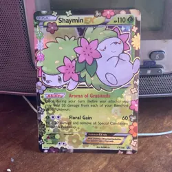 Pokemon Shaymin EX Full Art Holo Promo Black Star XY148 XY Mythical Beast - Image 1