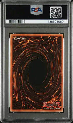 2002 YU-GI-OH! STARTER DECK: YUGI #006 DARK MAGICIAN PSA 9 - Image 2