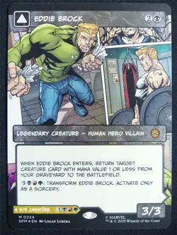 Eddie Brock Showcase Foil - SPM - Mtg Card #1ZM - Image 1