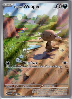 Paldean Wooper 102/094 ME02: Phantasmal Flames - Pokemon Card - NM - Image 1