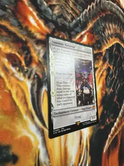 Summon: Bahamut Final Fantasy Magic the Gathering Mythic Rare Card - Image 3