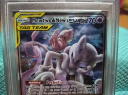 Mewtwo & Mew GX SM191 - PSA 9 - Graded Pokemon Card - Image 4