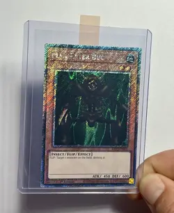 Man-Eater Bug RA03-EN082 (NM) Platinum Secret Rare 1st Edition YuGiOh! TCG Card - Image 3