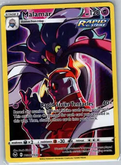 Malamar TG06/TG30 SWSH12: Silver Tempest Trainer Gallery - Pokemon Card - NM - Image 1