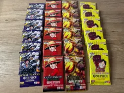 Bandai One Piece Card Custom Booster Box! OP07 OP10 OP13 and PRB02- 6 Pack Each - Image 3