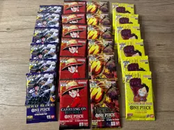 Bandai One Piece Card Custom Booster Box! OP07 OP10 OP13 and PRB02- 6 Pack Each - Image 4