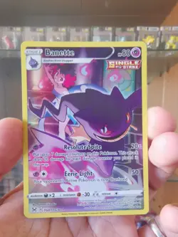 Pokemon Card BANETTE Full Art TG07/TG30 TRAINER GALLERY LOST ORIGIN NM/M - Image 1