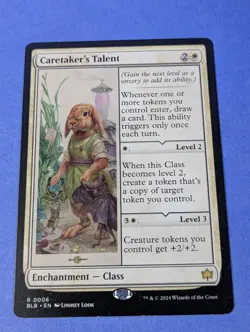 MTG Magic: Bloomburrow: Caretaker's Talent #0006 Rare - LP - Image 1