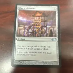 Magic: The Gathering Clock of Omens Artifact Core Set 2013 M13 Regular English - Image 1