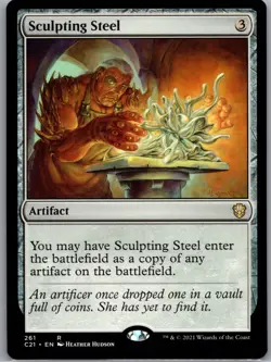 Sculpting Steel R Commander 2021 261 NM Normal - Image 1