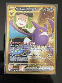 Pokemon Team Rocket's Crobat ex Sv10 242/182 Holo Stage 2 310 HP English - Image 1