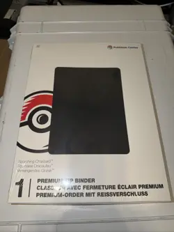 Pokemon Center Exclusive TCG Scorching Charizard Premium Zip Binder - Image 2