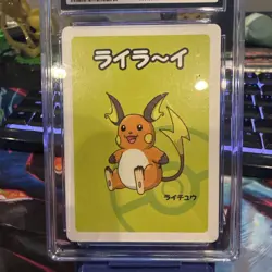 CGC 10 Gem Mint Raichu 2019 Pokemon Japanese Old Maid - Image 2