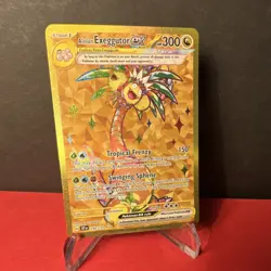 Pokemon Alolan Exeggutor ex 248/191 Sv08 Surging Sparks Hyper Rare - NM-/LP+ - Image 1