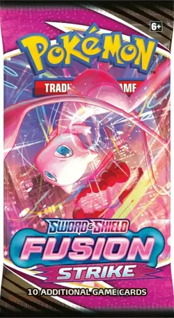 1x Pokemon TCG Fusion Strike Booster Pack Factory Sealed English - Image 1