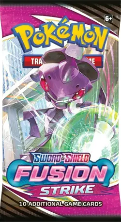 1x Pokemon TCG Fusion Strike Booster Pack Factory Sealed English - Image 3