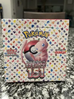 Pokemon TCG Scarlet & Violet 151 SV2a Booster Box 20 Packs, Japanese Sealed - Image 1