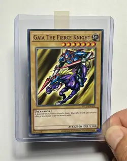 Gaia The Fierce Knight YGLD-ENA05 (NM) Common Unlimited 2020 Yu-Gi-Oh! TCG - Image 3