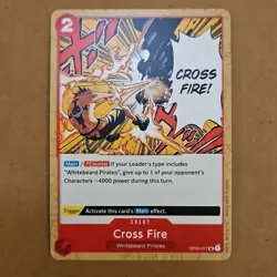 One Piece Cross Fire (OP03-017/294) OP03 Pillars of Strength NM TCG CCG - Image 1