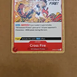 One Piece Cross Fire (OP03-017/294) OP03 Pillars of Strength NM TCG CCG - Image 3