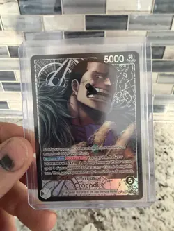 Bandai One Piece CCG Crocodile OP14-079 Special Holo Leader 5 Cost 5000 Power - Image 1