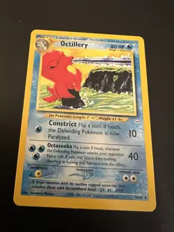 Octillery 34/64 Neo Revelation Unlimited 2001 Pokemon Card Uncommon NM - Image 1