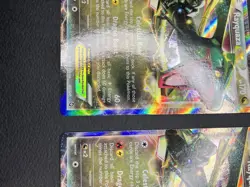 Rayquaza EX - 85/124 - Pokemon Dragons Exalted Black & White Ultra Rare Card LP - Image 3