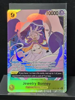 Jewelry Bonney OP13-108 SR Carrying on His Will - ONE PIECE CARD GAME NM - Image 2