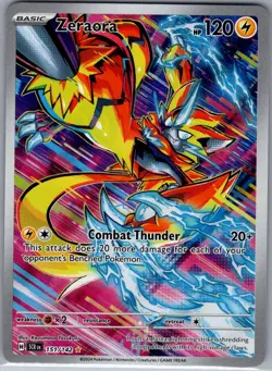 Zeraora 151/142 SV07: Stellar Crown - Pokemon Card - NM - Image 1