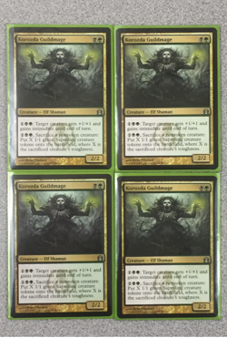 MTG - KOROZDA GUILDMAGE - 4XPLAYSET - RETURN TO RAVNICA - UNCOMMON -CREATURE-LP - Image 1