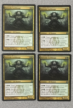 MTG - KOROZDA GUILDMAGE - 4XPLAYSET - RETURN TO RAVNICA - UNCOMMON -CREATURE-LP - Image 2