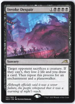 Invoke Despair R Kamigawa: Neon Dynasty 101 LP - Image 1