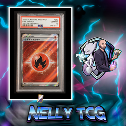 2022 Pokemon Japanese SWSH VSTAR Universe - Fire Energy #252 PSA 10 GEM MINT - Image 1