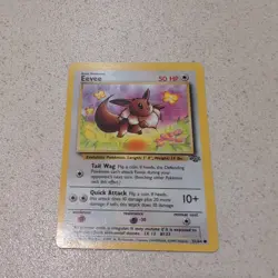 Eevee - 51/64 - Jungle Set - LP - Pokemon Card - Image 1